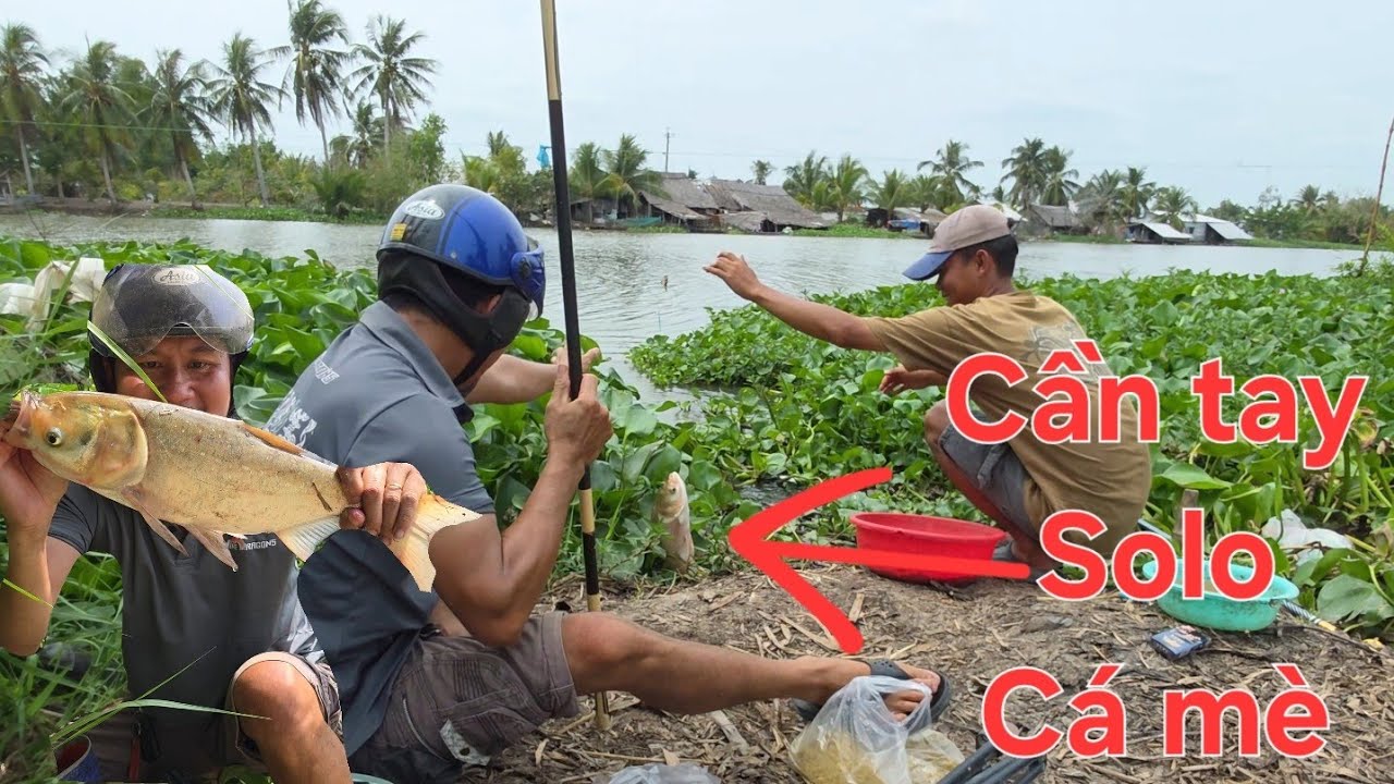Khai cần đầu năm. Lần đầu câu tay loài cá này. Nó bự đến vậy luôn | Săn bắt SÓC TRĂNG |
