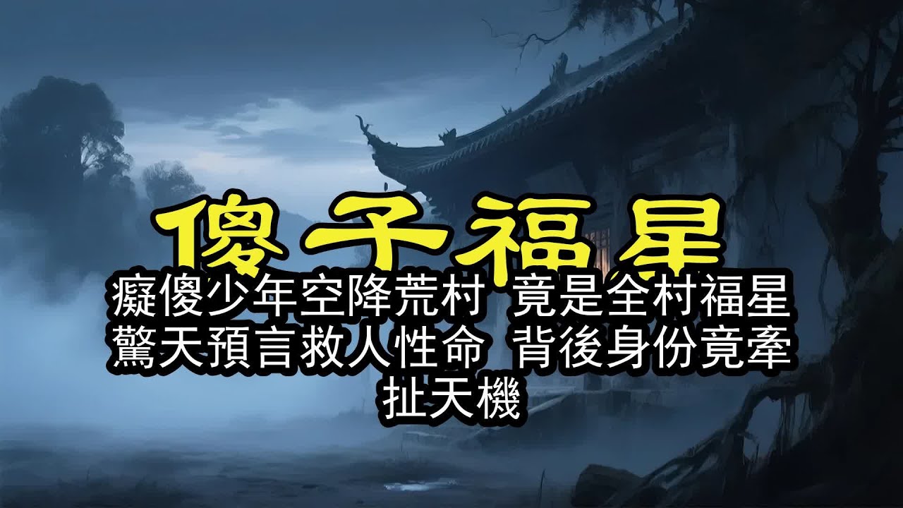 癡傻少年空降荒村，竟是全村福星？驚天預言救人性命，背後身份竟牽扯天機！ ##民間故事 #民間奇聞 #故事頻道 #懸疑故事 #完結文 #长篇鬼话