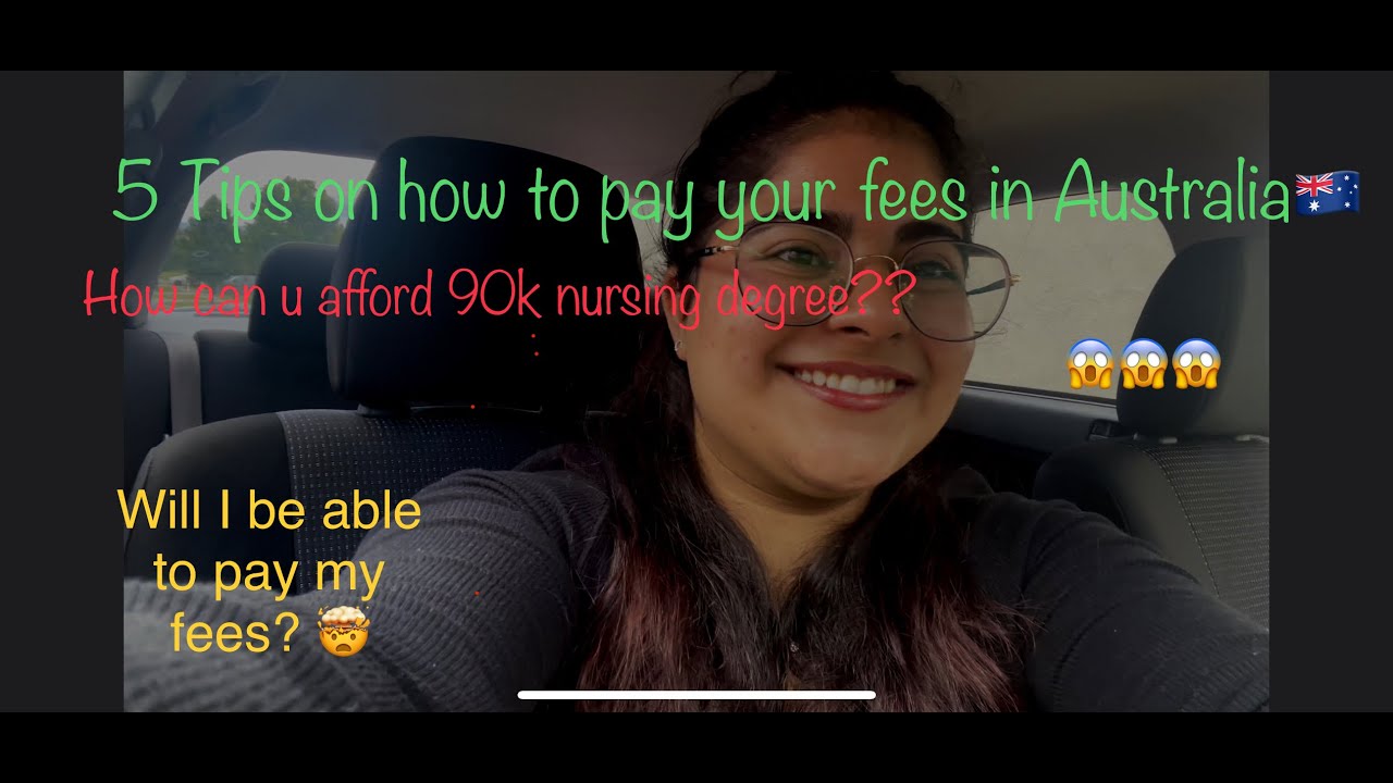 Would I be able to pay my fees in Australia🧐