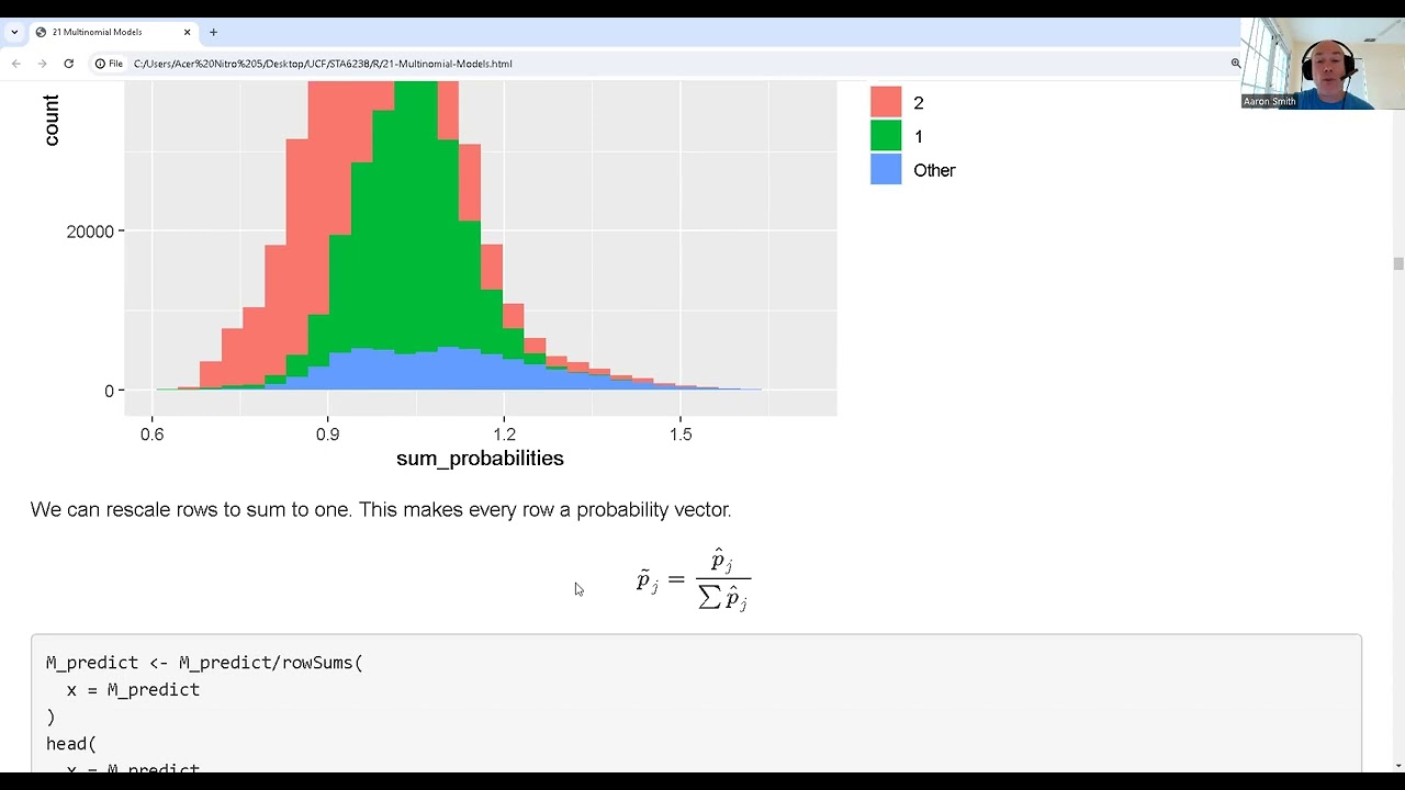 21 Multinomial Models