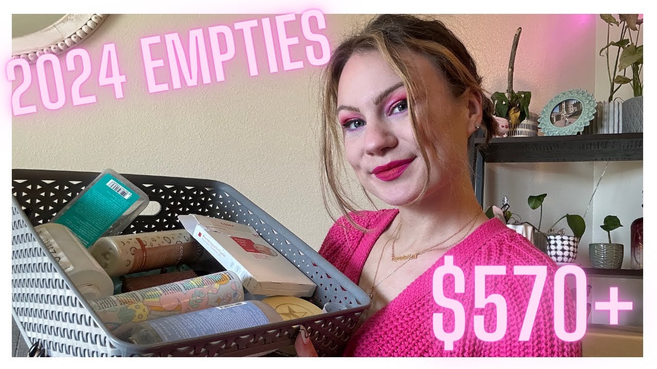 2024 Beauty Empties | MOST EMPTIES YET