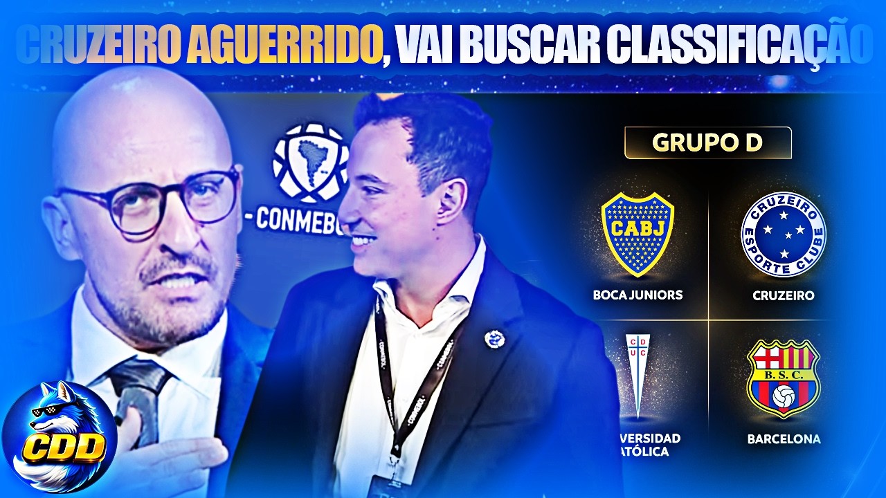 🦊👏 O MELHOR TIME DO GRUPO É O CRUZEIRO, MAS... IMPRENSA FAZ ANÁLISE COMPLETA DO GRUPO D DA LIBERTA!
