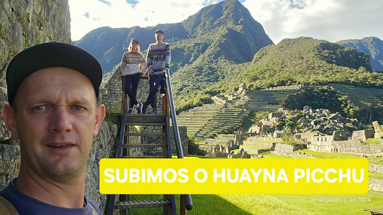 FINALMENTE CHEGAMOS EM MACHU PICCHU EP 27