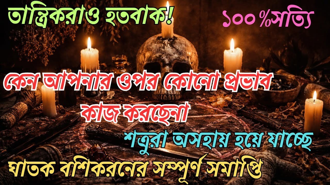 Universe এর সতর্কবার্তা।শত্রুরা এতটাই নীচে নেমে গেছে,যে তারা এখন তান্ত্রিকদের আশ্রয় নিয়েছে।