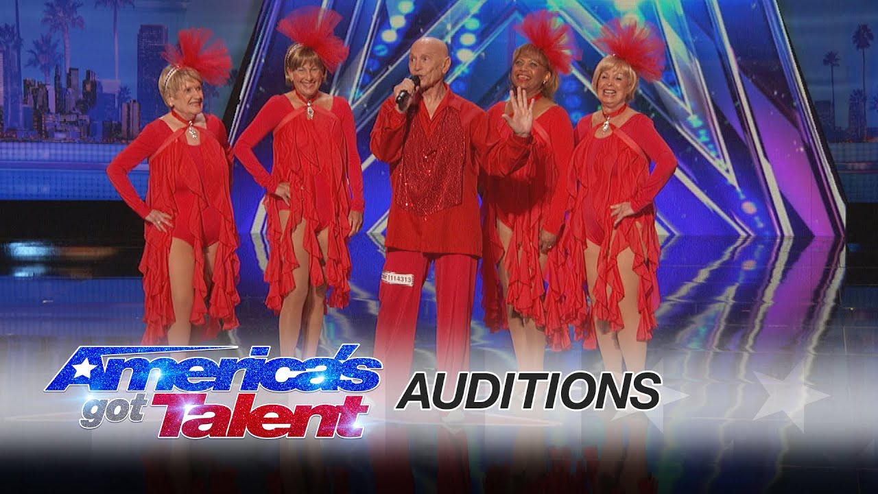 John Rothman Dancers: Senior Dance Troupe Wow Crowd with Classic Moves - America's Got Talent 2016