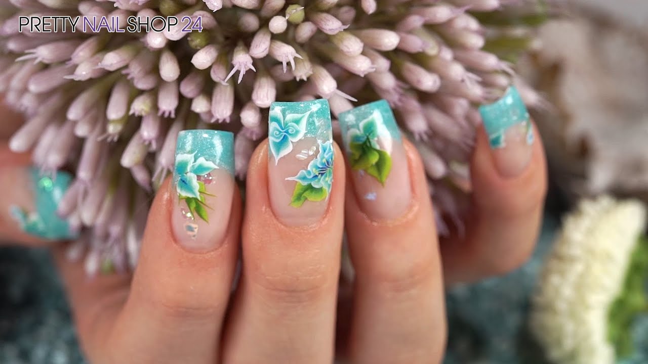 Trendstyle Nailart Aqua „Turquoise Waterfall“