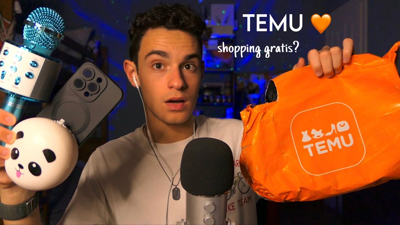 TEMU MEGA HAUL 🧡 shopping gratis? 🤔 | ASMR