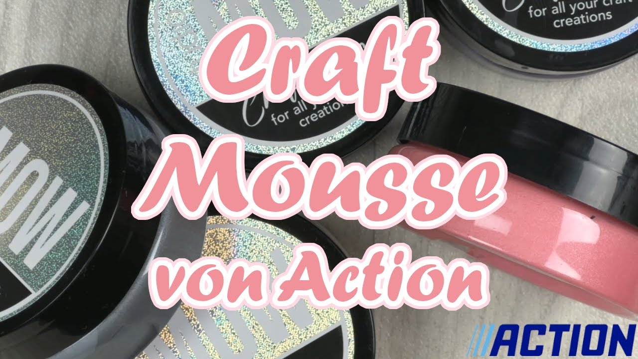 Craft Mousse || Action || Studio MOW || Bastelmousse ||Test