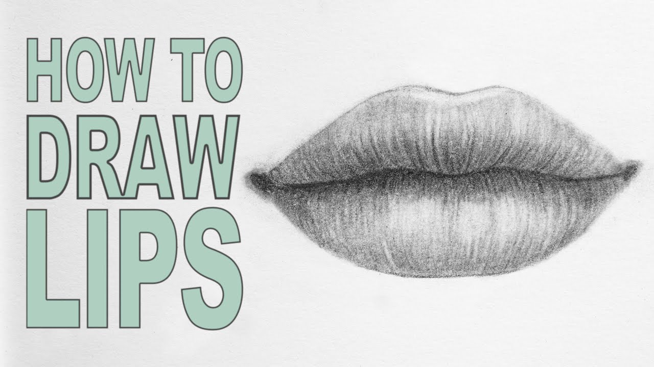 LIPPEN ZEICHNEN TUTORIAL FÜR ANFÄNGER | Schritt Für Schritt | ZEICHNEN LERNEN FÜR ANFÄNGER #5