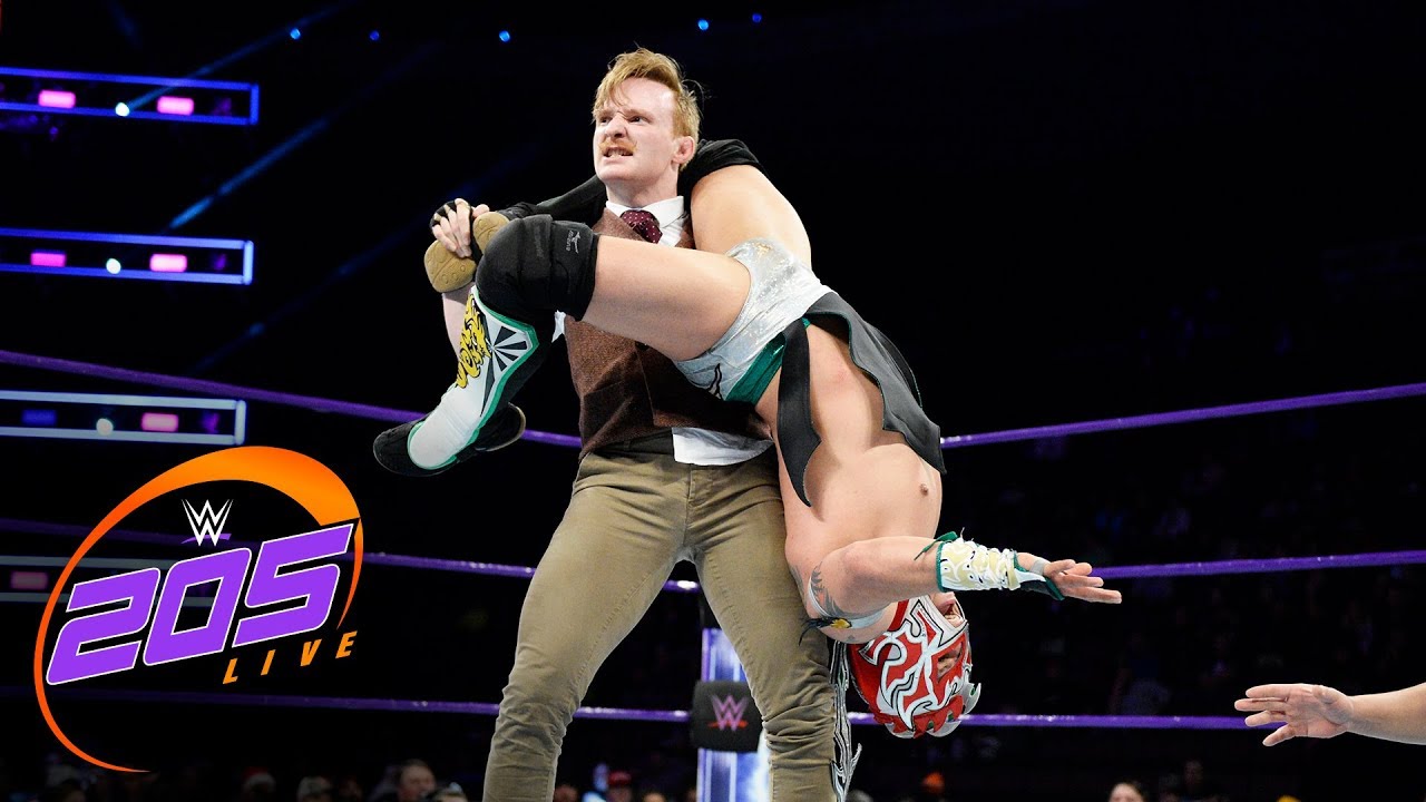 Kalisto vs. Gentleman Jack Gallagher: WWE 205 Live, Dec. 12, 2017