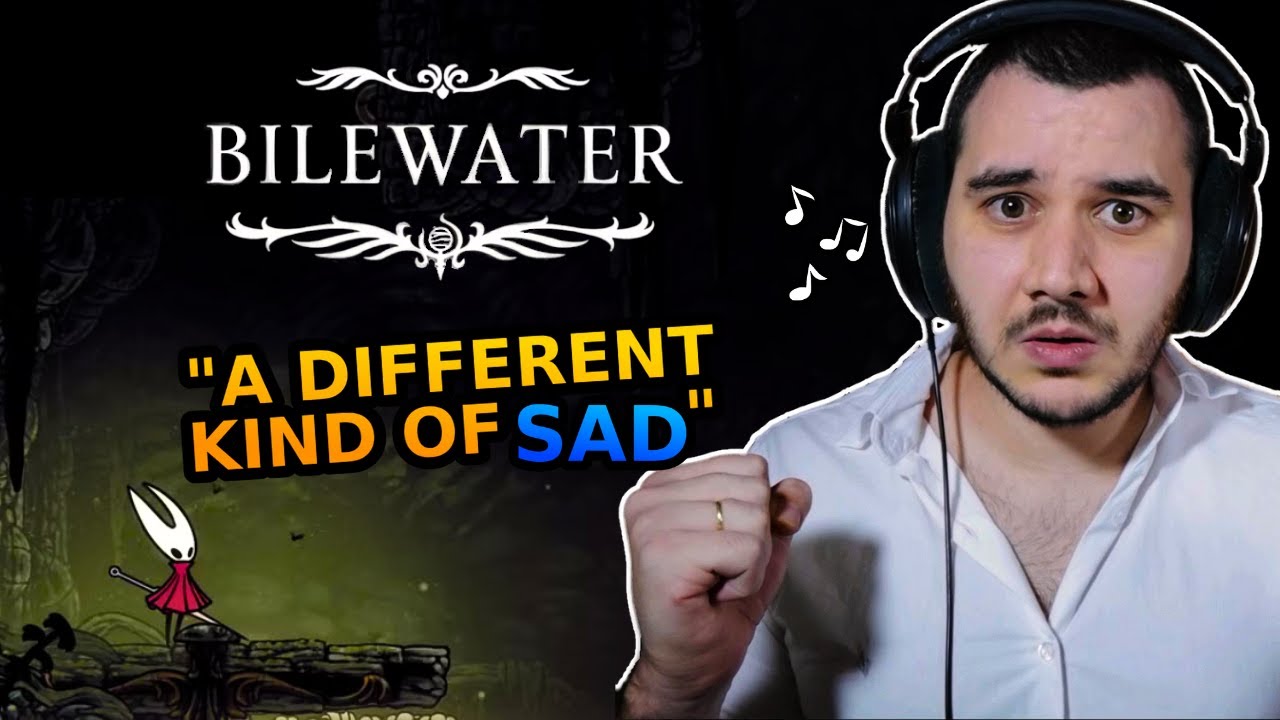 Композитор игр впервые слышит BILEWATER из SILKSONG