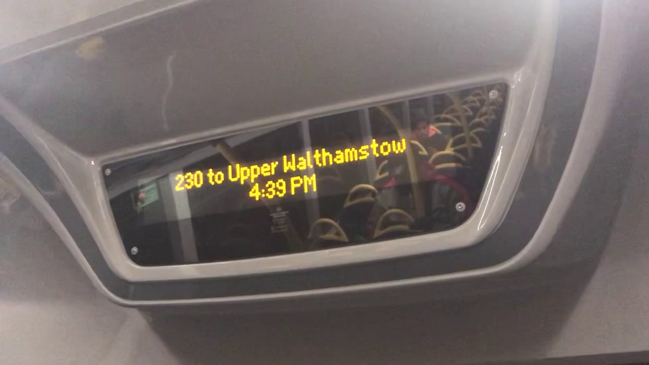 London Buses - iBus | 230 to Upper Walthamstow