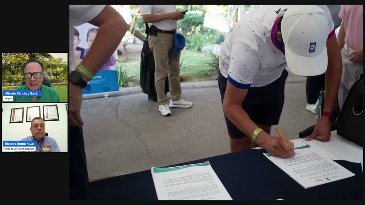 Infogolf TV: Banco de alimentos Guadalajara 