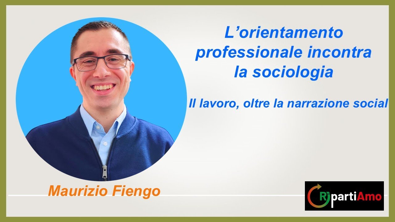 Il lavoro oltre la narrazione social - Maurizio Fiengo