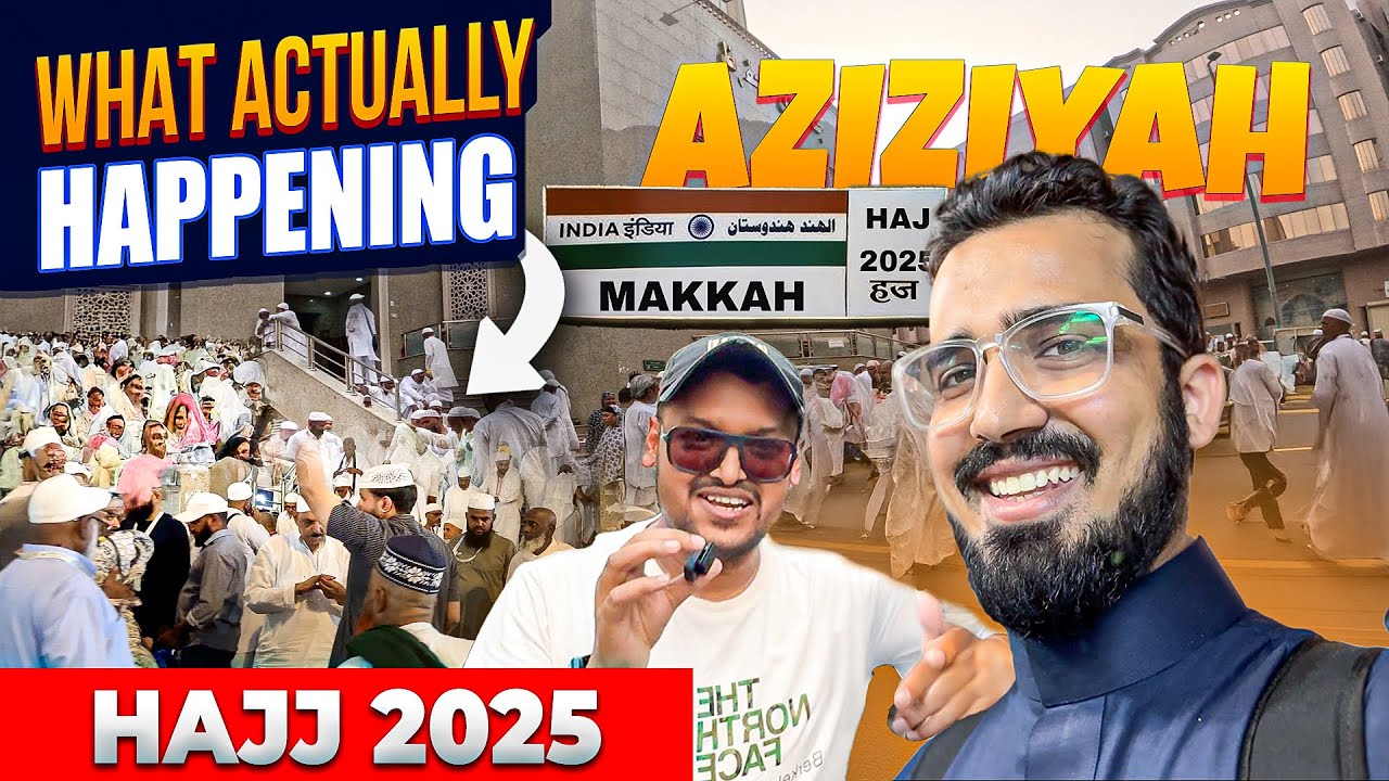 Aziziyah Turned Into Mini India🇮🇳✨! Incredible Hajj 2025 Scene  With @Aftab Footnotes
