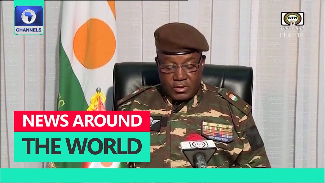 General Behind Niger Coup Declares Himself New Leader of The Country +More | Around The World In 5