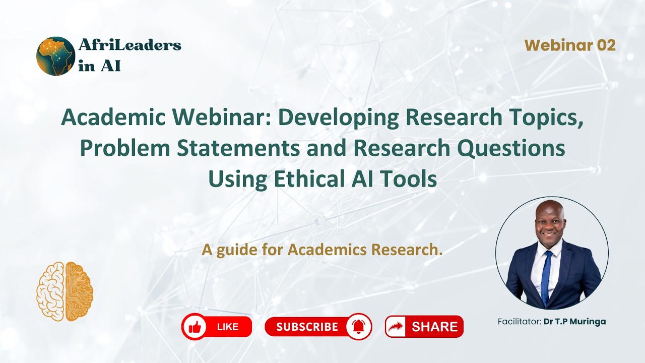 Developing Research Topics, Problem Statements and Research Questions Using Ethical AI Tools