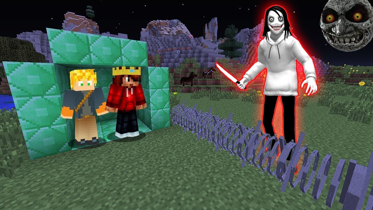 BASE DE ESMERALDA 100% SEGURA CONTRA O JEFF THE KILLER NO MINECRAFT
