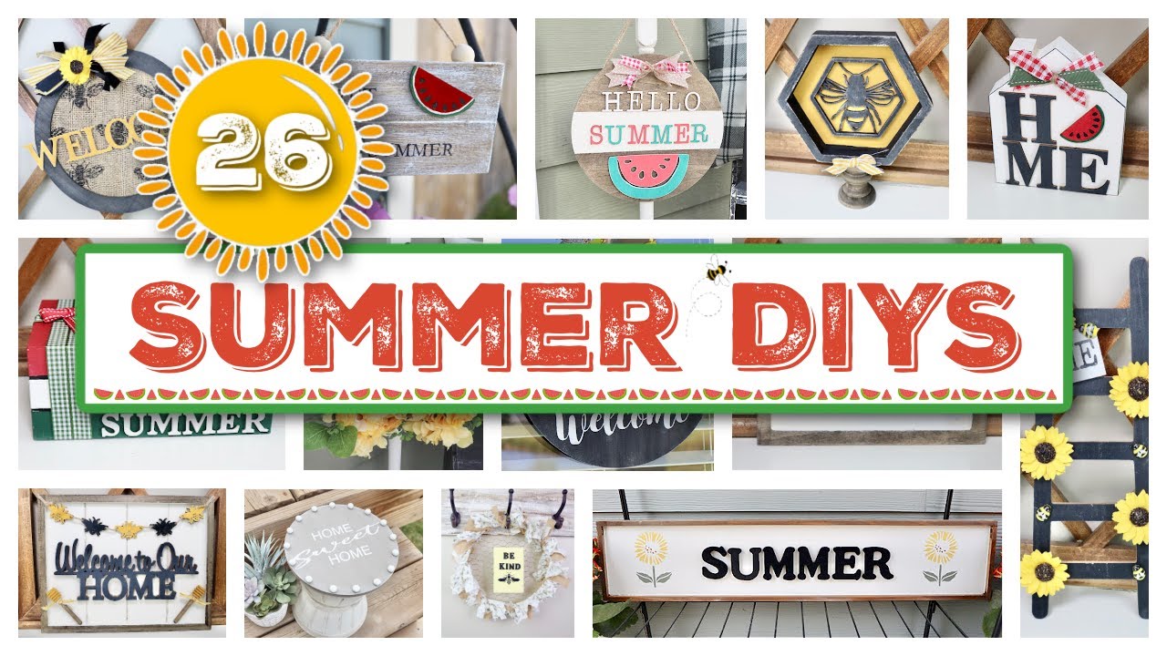 ☀️*MUST SEE* Top Summer Decor DIYS | 26 EASY & AFFORDABLE Summer Decor Ideas