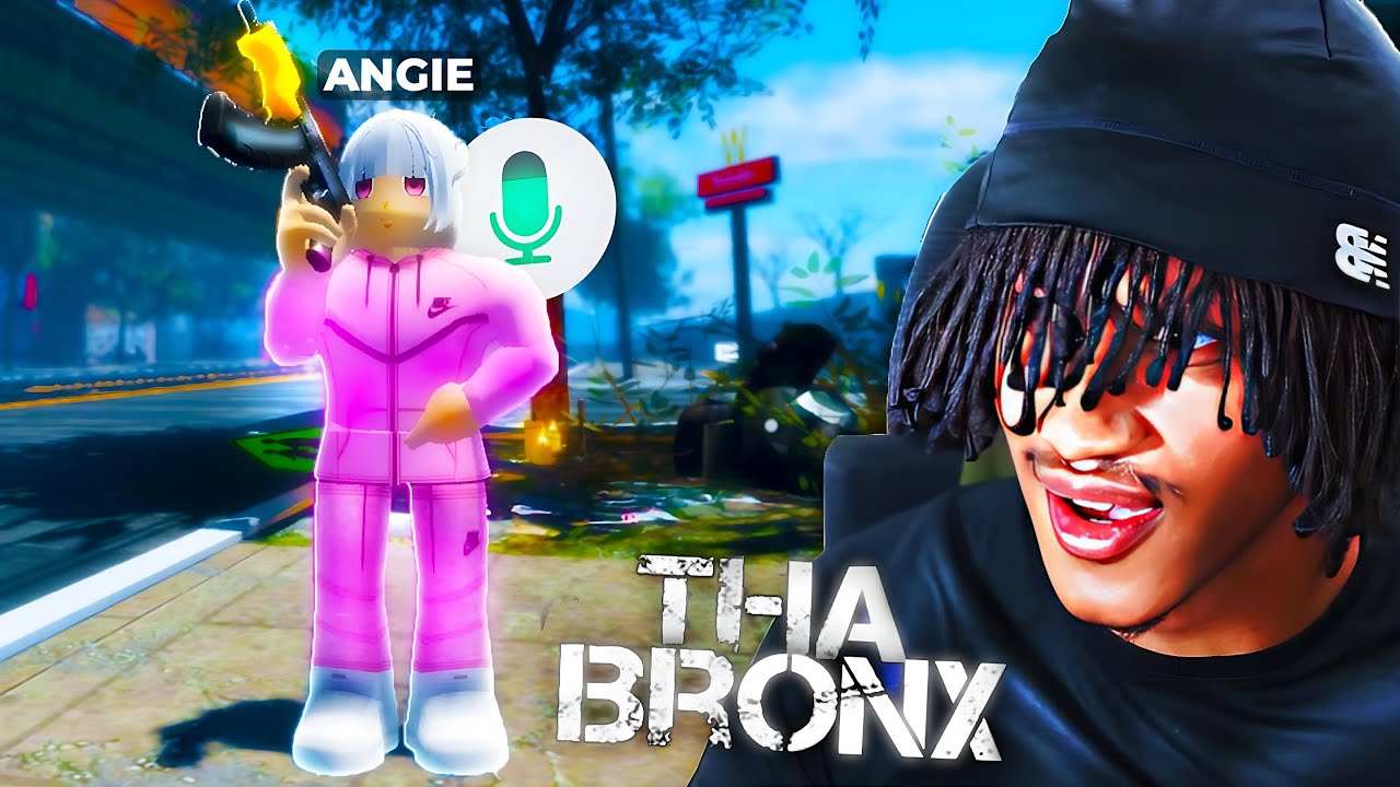 МОЯ ДЕВУШКА играла в Roblox Tha Bronx 3...