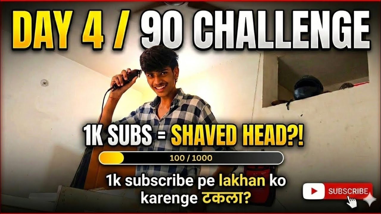 1K Subs Pe Lakhan Hoga TAKLA?! 😱 | Day 3/90 Challenge