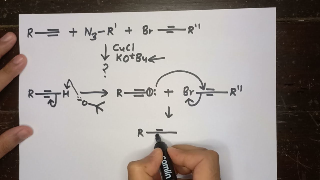 Click Reaction | Azide-Alkyne Cycloaddition | 1,3-Dipolar Cycloaddition | Mechanism Practice Problem
