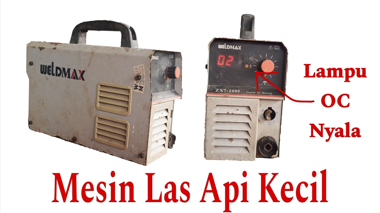 Mesin Las Weldmax Nyala Api Kecil