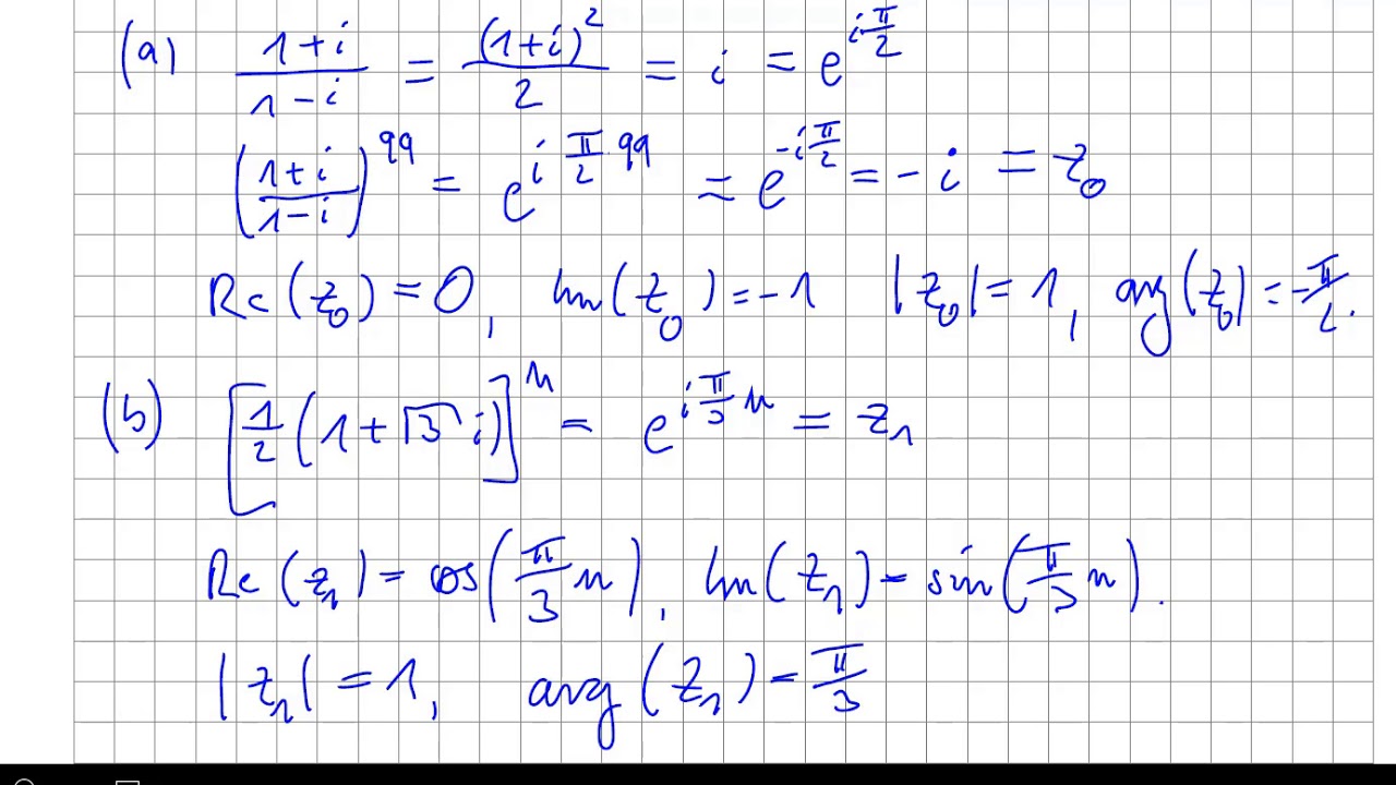 Ingenieurmathematik 1 Blatt 01 Aufgabe 03