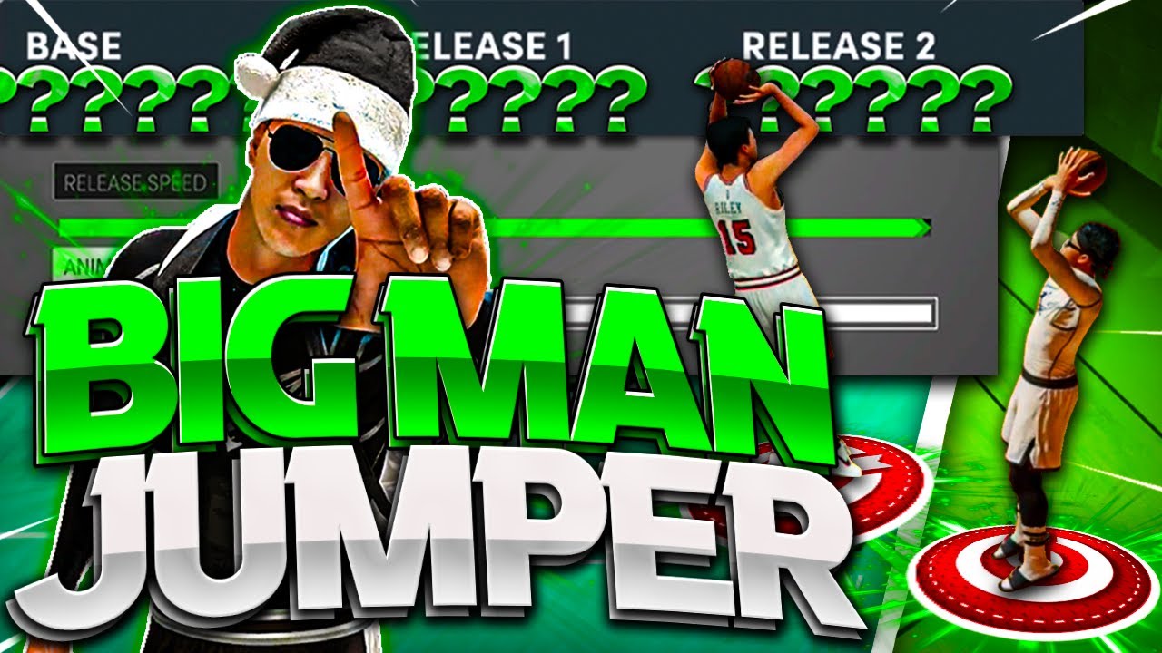BIGGEST GREEN WINDOW BIG MAN JUMPSHOT NBA 2K22 NEXT GEN & CURRENT GEN! BEST BIG MAN JUMPSHOT 2K22!