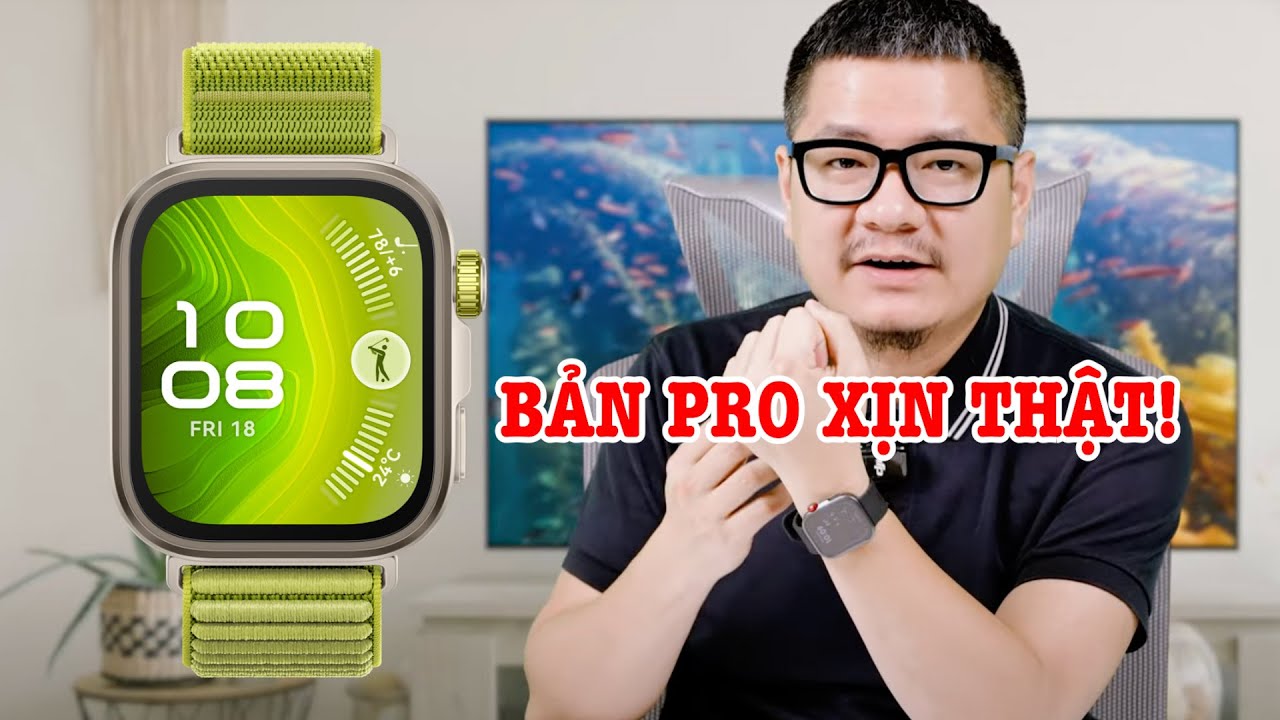 Đánh giá HUAWEI WATCH FIT 4 Pro: Có gì hơn Apple Watch?