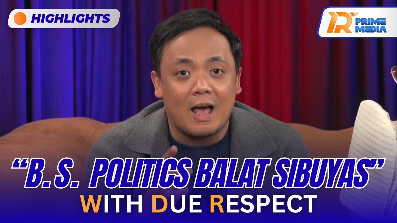 B.S. POLITICS. BAWAL ANG BALAT SIBUYAS | WITH DUE RESPECT | MARCH 01, 2026