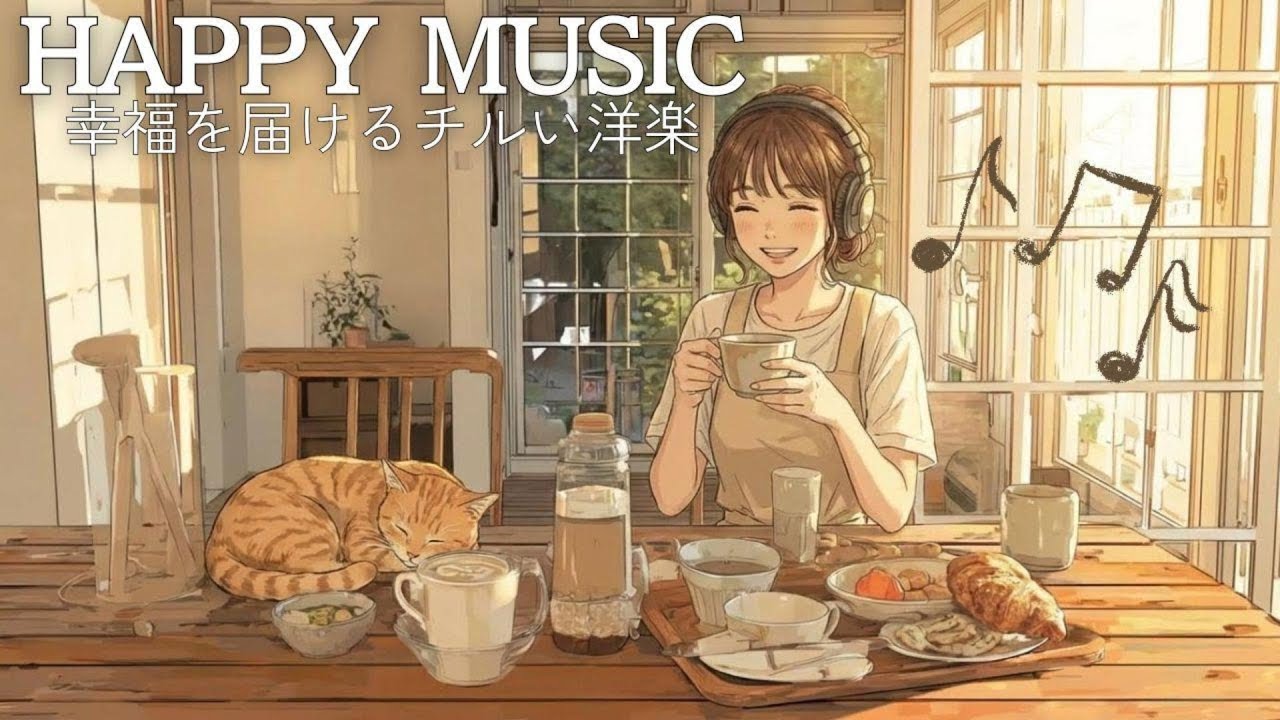 【洋楽playlist】朝の支度が楽しくなる洋楽｜気分ふわっと超チル｜Morning/Study/Work/Relax/Cafe BGM