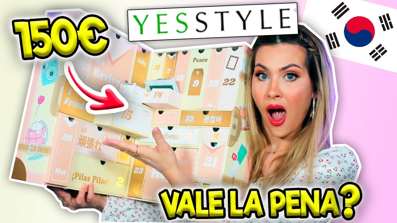 $150?😱DESMINTIENDO EL CALENDARIO DE ADVIENTO DE YESSTYLE 2020 ¿VALE LA PENA? Cosmética Coreana