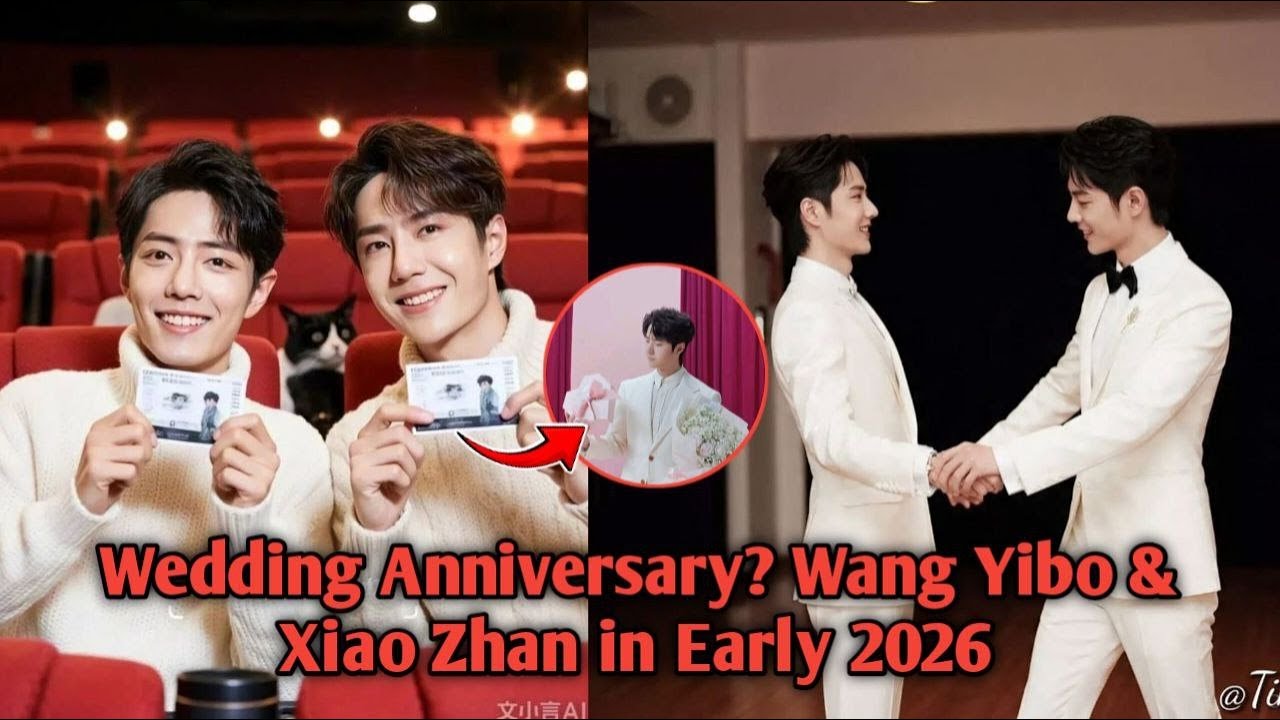 An Emotional Start to 2026! Wang Yibo & Xiao Zhan's Wedding Was Off-Screen