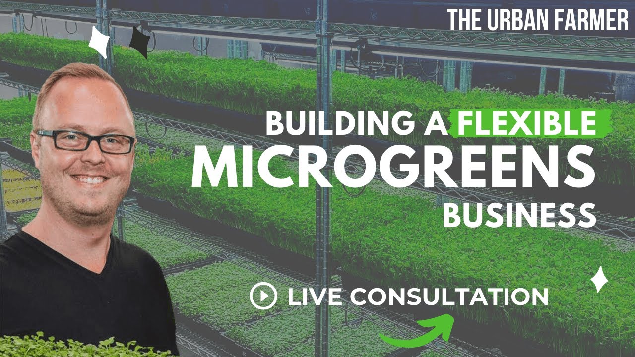 Building a Flexible Microgreens Business - LIVE CONSULTATION [LISTEN IN]