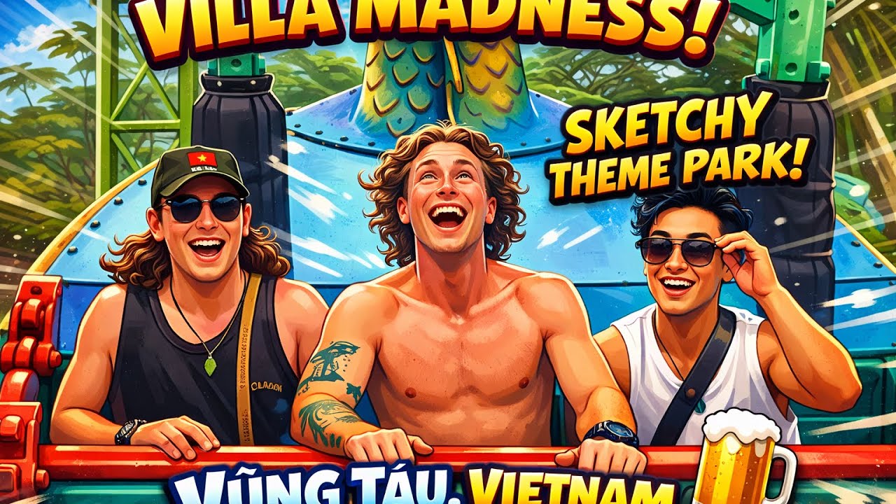 Villa Madness & a Sketchy Theme Park?! | Vũng T&agrave;u VN