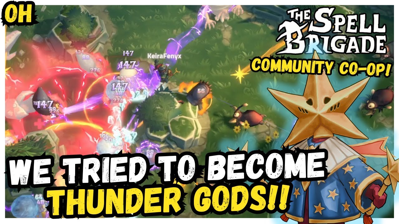 We Took As Much LIGHTNING As Possible!! Spell Brigade!