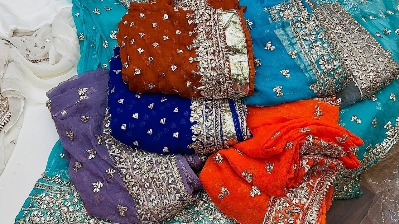 Gota Patti work designs| Mehndi Design Dress| Gota Patti Work Pakistani suit| Gota Patti suit design