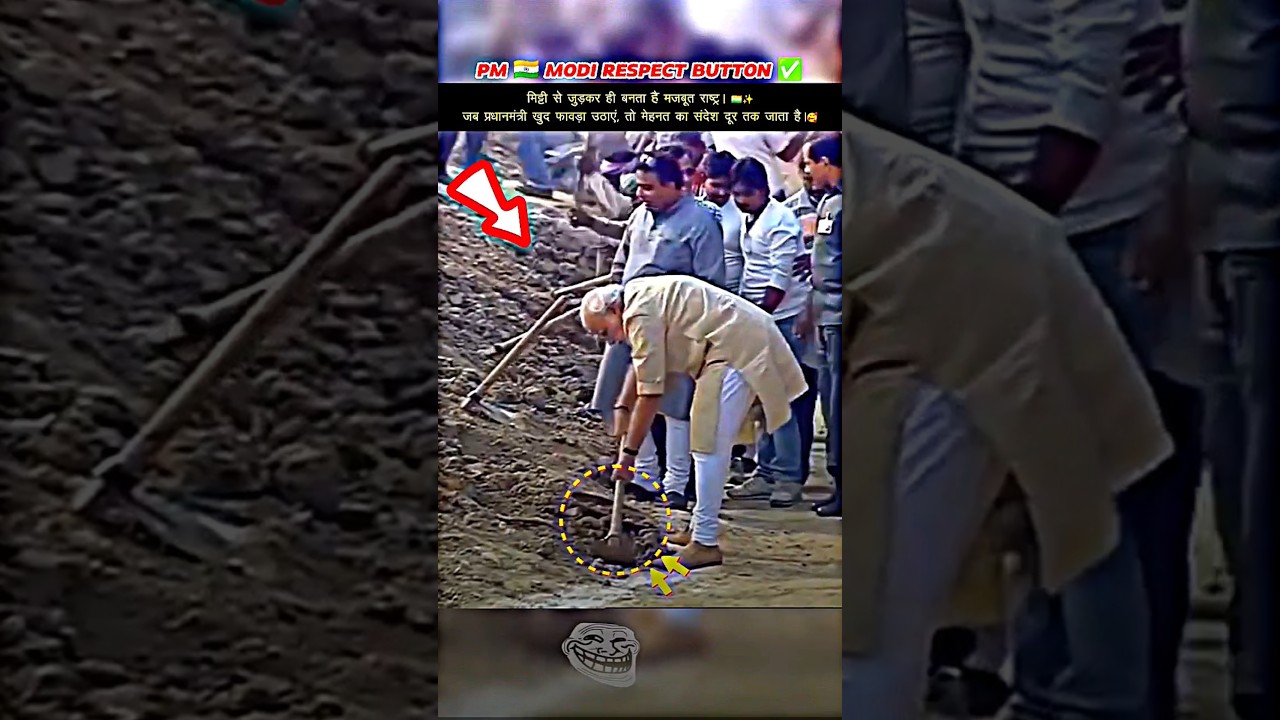 🇮🇳🥰 PM MODI LEADS by EXAMPLE THROUGH HARD WORK #shorts #pmmodi #news #hardwork #viralvideo #trending