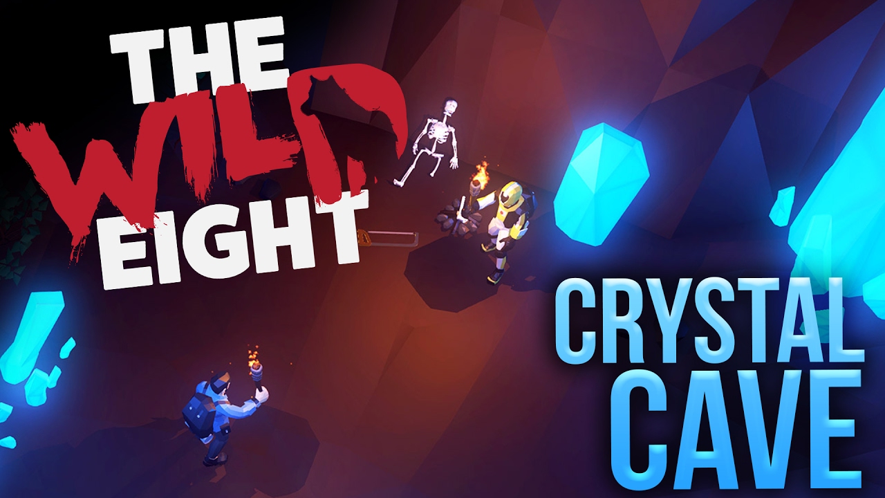 The Wild 8 - Human Leg For Dinner? - Crystal Cave Found - The Wild 8 Multiplayer Gameplay