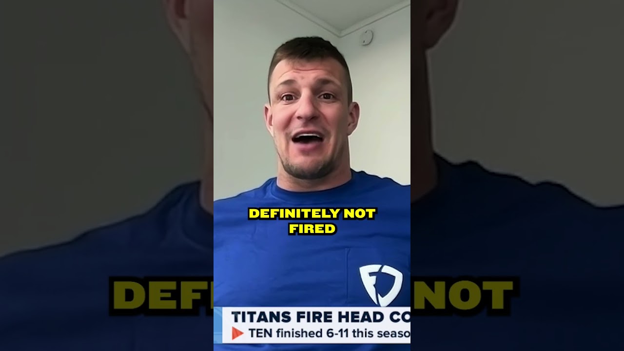 Gronk on Vrabel Being Fired By Titans