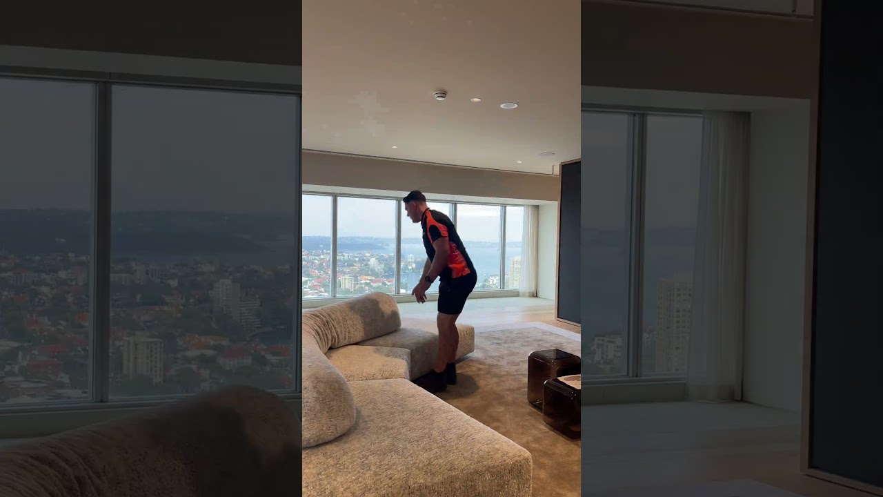 Final touches at The Walden Display Gallery with the furniture bump-in.