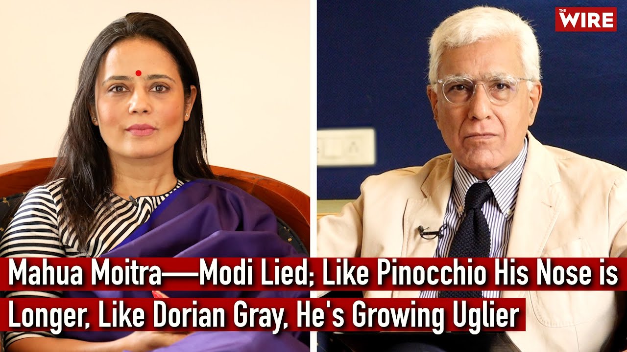 Mahua Moitra—Modi Lied; Like Pinocchio His Nose is Longer, Like Dorian Gray, He's Growing Uglier
