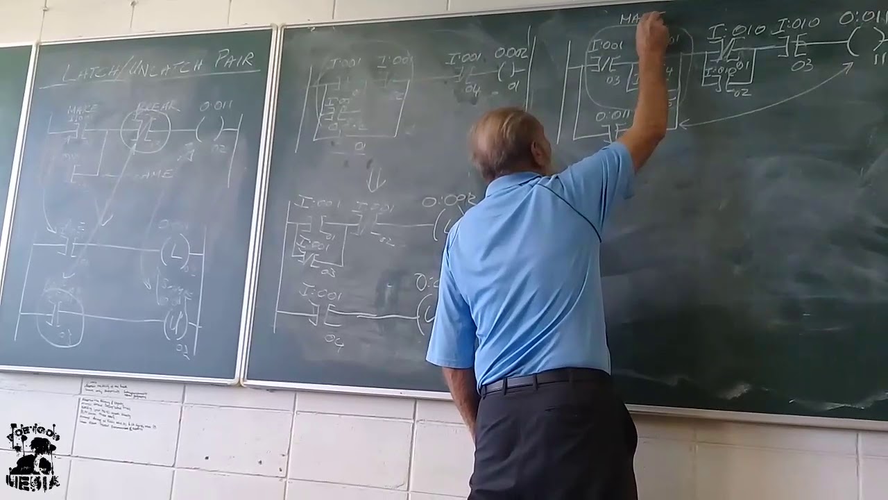 latch and unlatch instruction in plc