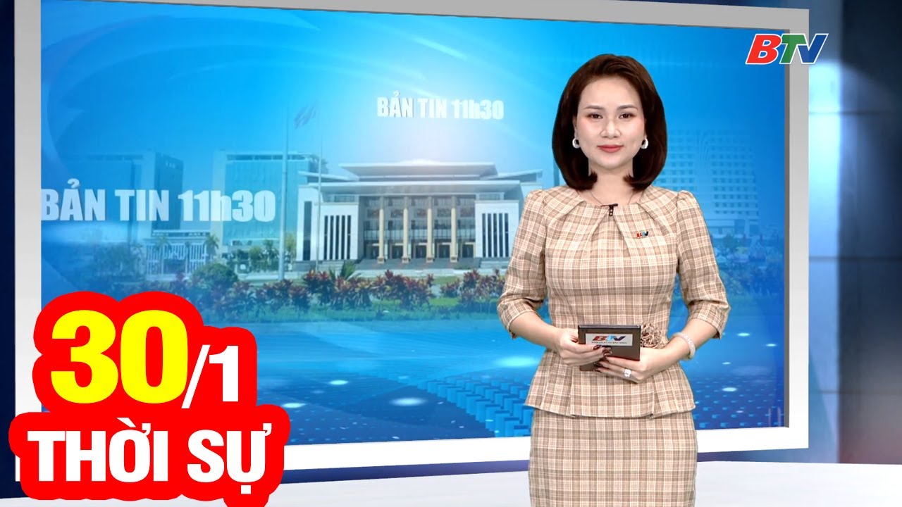 Bản Tin Thời Sự Trưa 30/1 | Cập Nhật Tin Tức Mới Nhất Trong Ngày | BTV