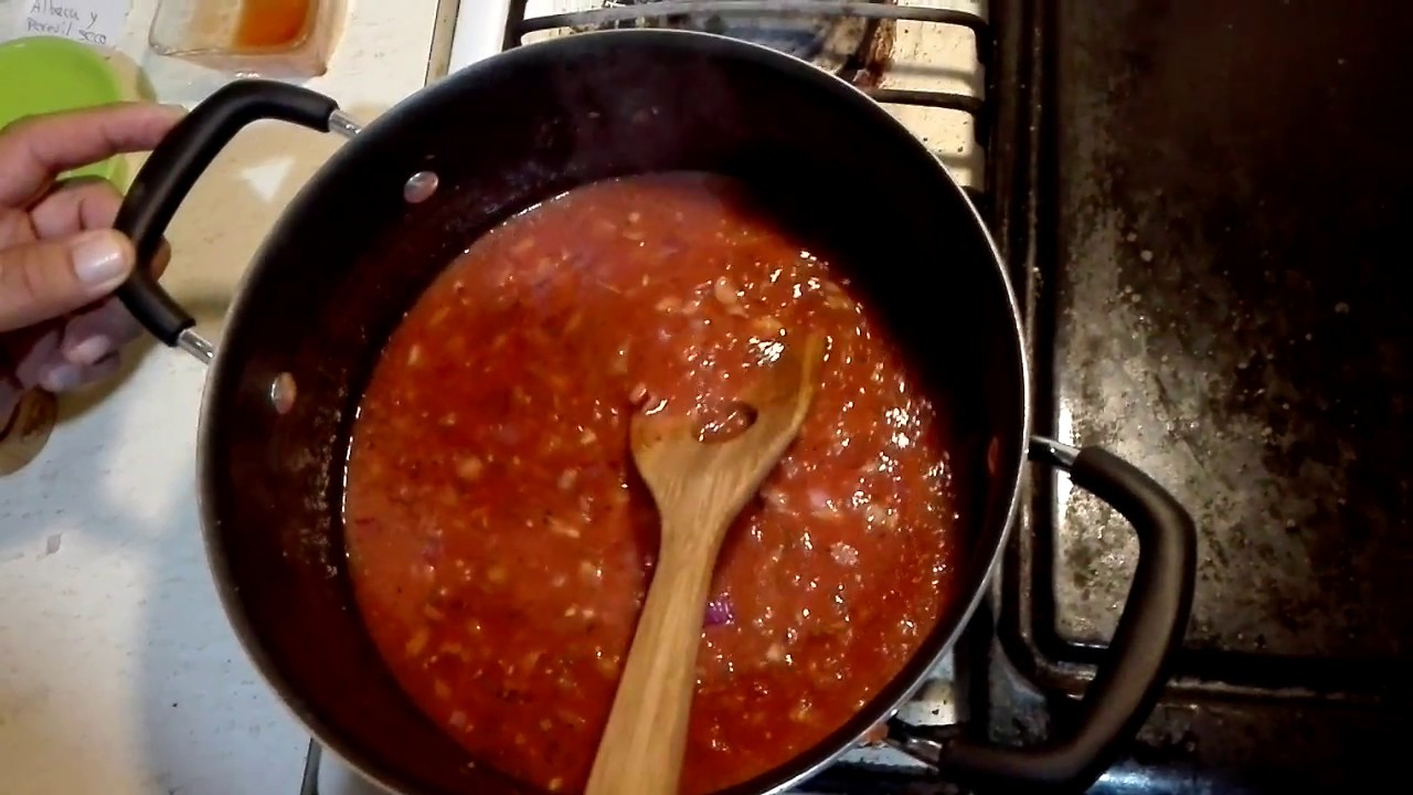 AUTENTICA SALSA ITALIANA PARA PIZZA!!