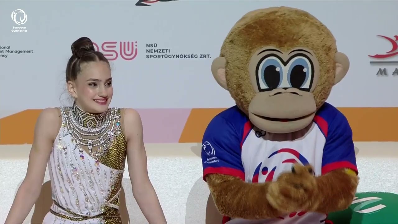 Amalia LICA (ROU) - 2024 junior European Champion, hoop