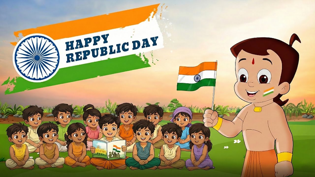 Chhota Bheem - What Makes Our Flag So Special? | Republic Day Special Video | Cartoons for Kids