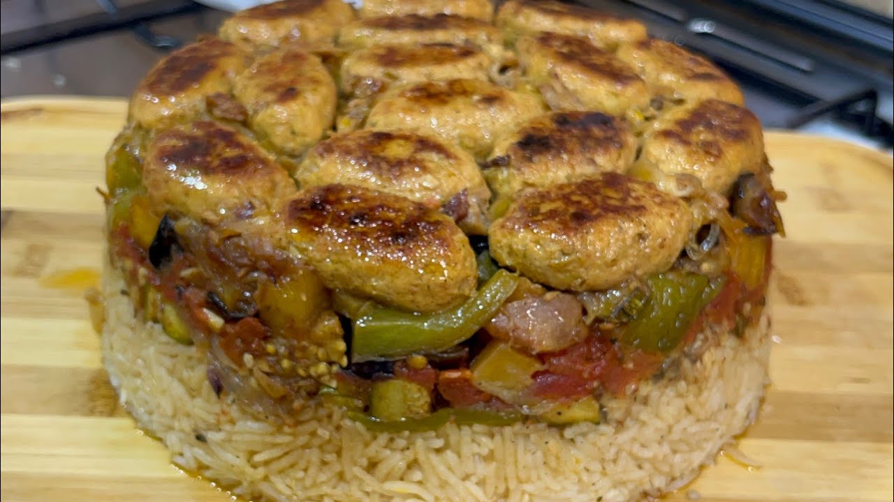 مقلوبة الخضار الاقتصادية حصريا على قناتي واول مرة على اليوتيوب رجعتلكم المقلوبة جزائرية بنننننة