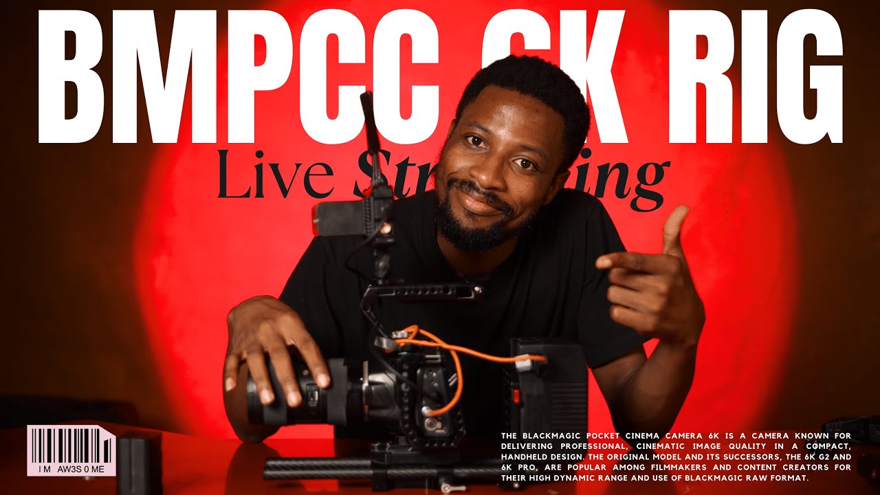 Blackmagic Pocket LiveStream Rig